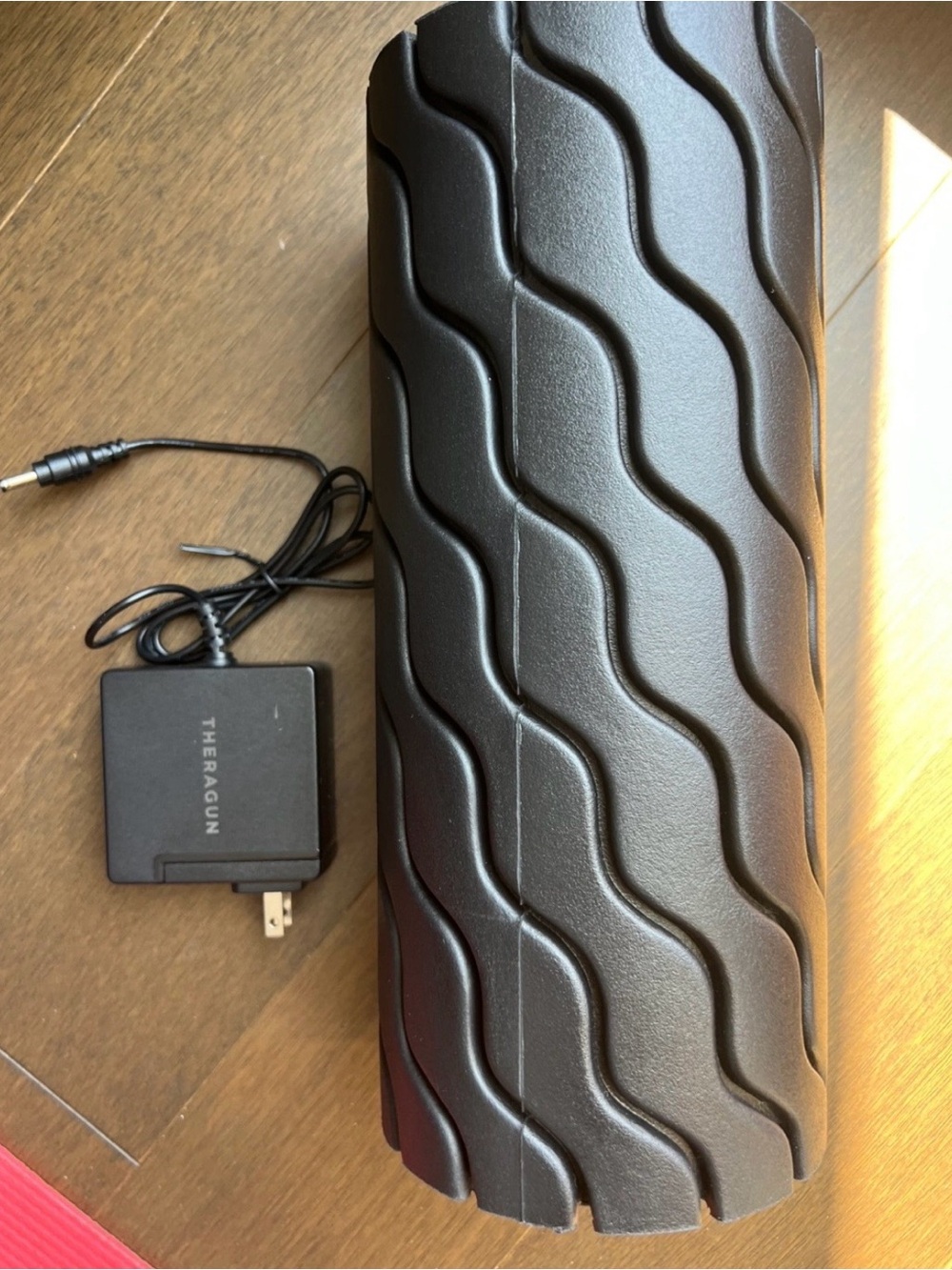 Theragun Black Textured Foam Roller with Charger